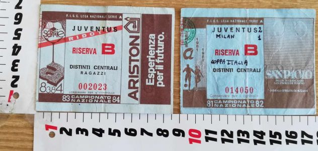Biglietto calcio Serie A Internazionale-Roma 1985/86 - Foto 4