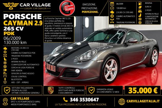 Porsche Cayman 2.9 pdk