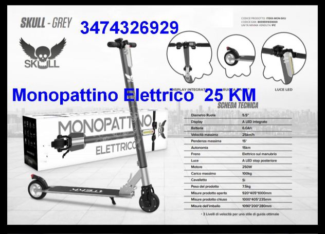 Monopattino Elettrico - Foto 2