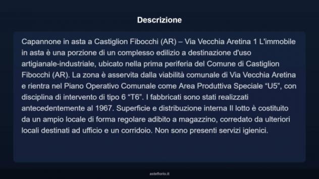 Immobile in asta di 2800 m² in vendita a Castiglion Fibocchi - Foto 3