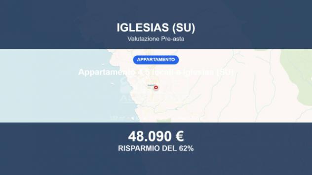 Immobile in asta di 133 m² in vendita a Iglesias