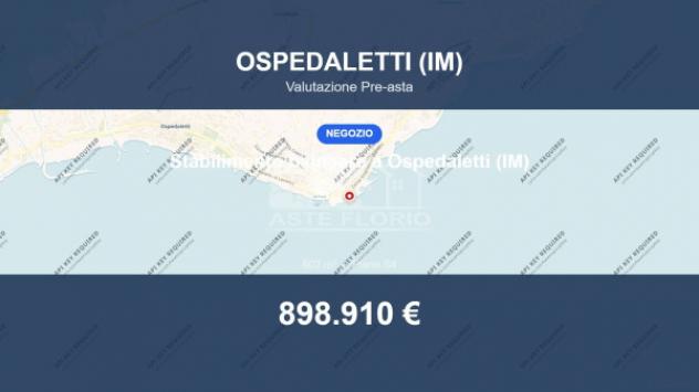 Immobile in asta di 802 m² in vendita a Ospedaletti