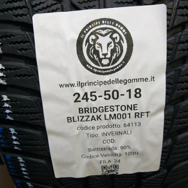 2 GOMME 245 50 18 BRIDGESTONE A64113 - Foto 2