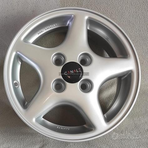 CERCHI STAR SILVER 5X13 et36 4x98 Autobianchi FIAT - Foto 5