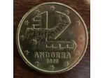 Moneta 50 cent Andorra 2020