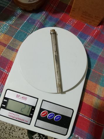 Penna a sfera Cartier d'argento - Foto 4