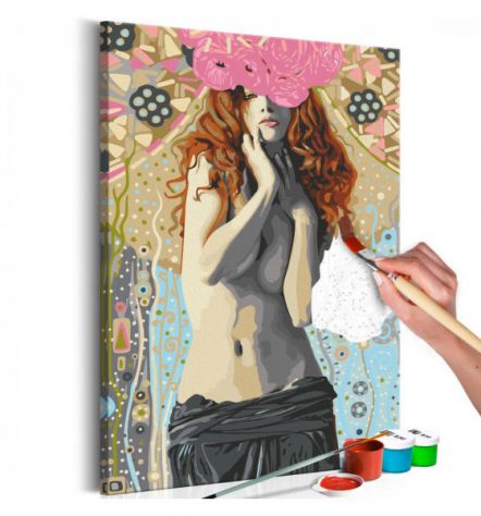 Quadro Fai Da Te Ritratto Femminile N. 20 ARREDALACASA Spedizione Gratis