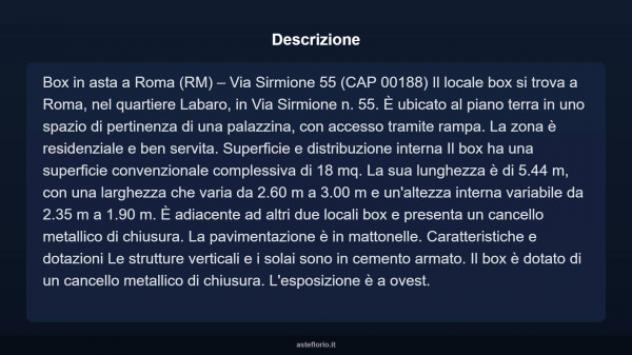 Immobile in asta di 18 m² in vendita a Roma - Foto 5