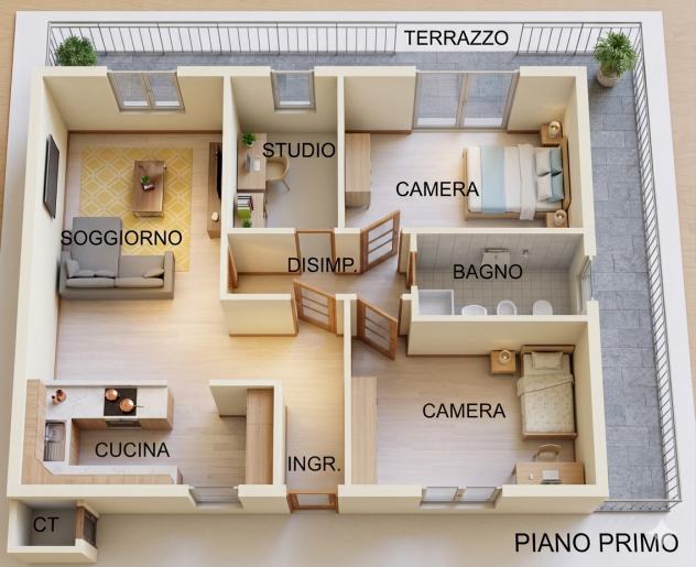 Trilocale in vendita a Viareggio - Foto 4