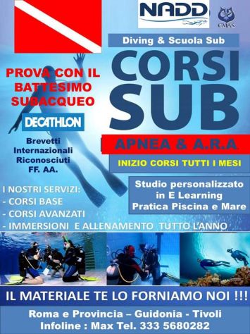 Corsi Subacquei e Immersioni a RomaGuidonia e Tivoli - Foto 2
