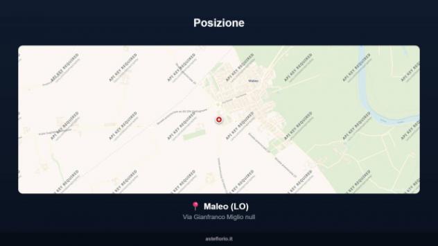 Immobile in asta di 7 m² in vendita a Maleo - Foto 3