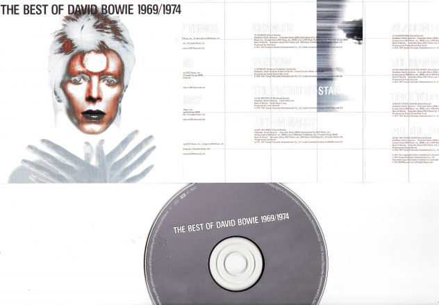 DAVID BOWIE - The Best Of David Bowie 1969 /1974 CD Album 1997 EMI Italy - Foto 2