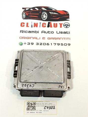 CENTRALINA MOTORE SEAT Altea Berlina 61666200W 512000/22 BSE benzina 1595 (04) - Foto 4