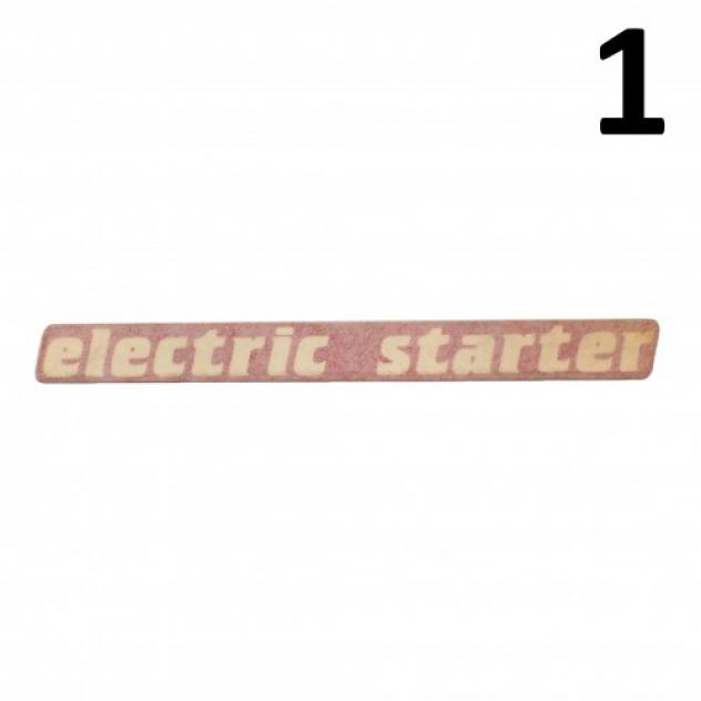Adesivo Electric Starter 115x11 Cagiva Freccia C9 57727 56891 - Foto 2