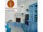 Mobili Rustici Country Soggiorno Taverna in Legno Colorato Azzurro cod 107 Nuovo
