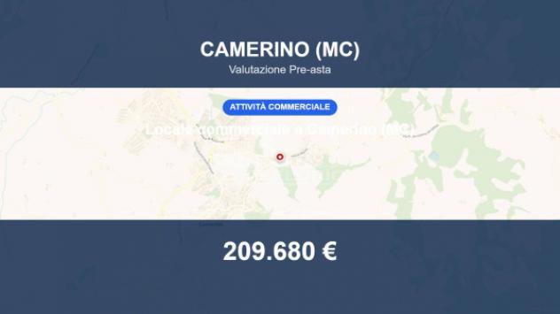 Immobile in asta di 244 m² in vendita a Camerino