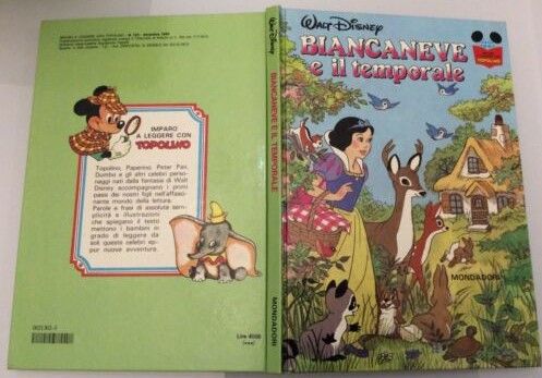 BIANCANEVE e il temporale, WALT DISNEY, IMPARO A LEGGERE CON TOPOLINO. - Foto 2