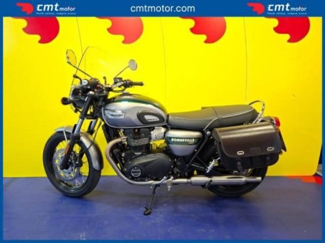 TRIUMPH Bonneville T100 Finanziabile - GRIGIO VERDE - 12250 rif. 24148116 - Foto 4