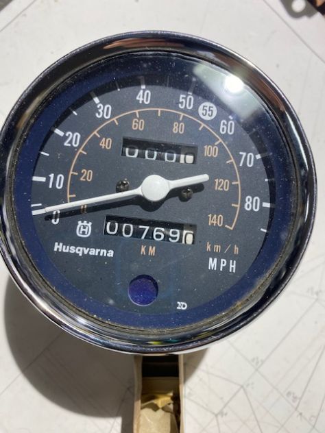 Contachilometri per moto anni 70 Ossa Montesa Bultaco Husqvarna - Foto 3