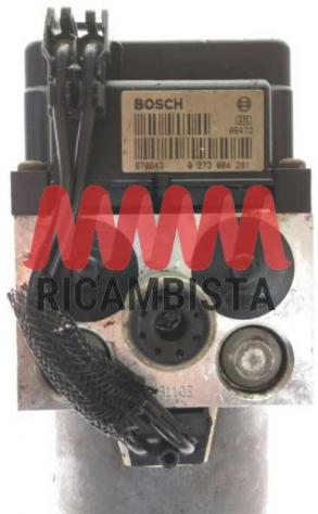 0265216559 Audi A6 centralina ABS Bosch riparazione