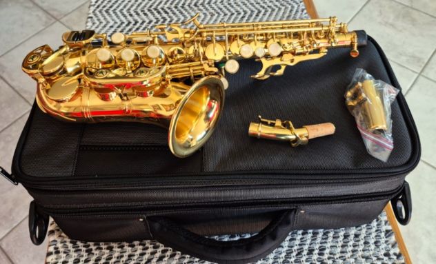 Sax Soprano CURVO YANAGISAWA SC 991 Style Gold Nuovo (Garanzia) - Foto 2