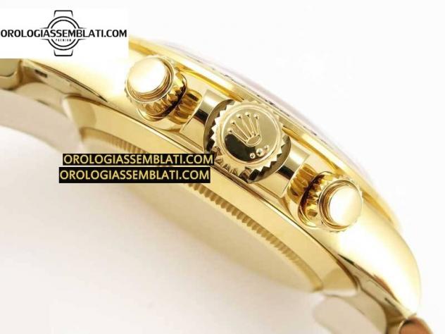 Rolex Replica DAYTONA 116508 1:1 BEST EDITION QUADRANTE VERDE SUL BRACCIALE YG SA4130