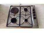 Piano cottura Whirpool 3 fuochi gas + 1 piastra elettrica
