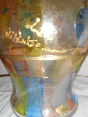 Vaso di vetro soffiato Murano - Foto 3