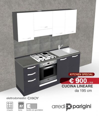 Cucina Lieneare Elettrodomestici