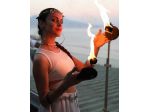 giocolieri farfalle luminose hostess  steward
