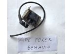BOBINA ACCENSIONE MAGNETI MARELLI PIAGGIO APE POKER BENZINA