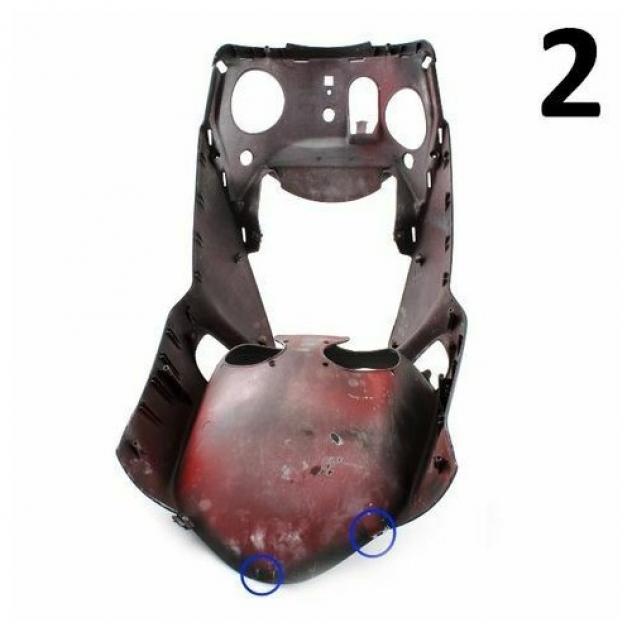 Scudo anteriore Aprilia Leonardo AP8148314 - Foto 8