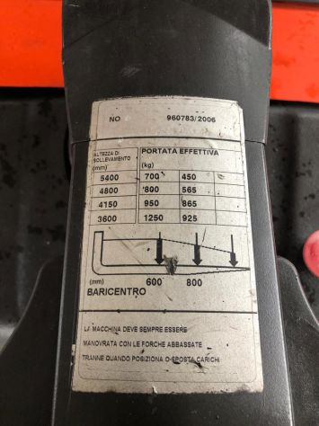 Transpallet a colonna H 5400 - Foto 2
