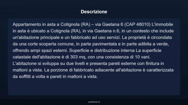 Immobile in asta di 303 m² in vendita a Cotignola - Foto 4