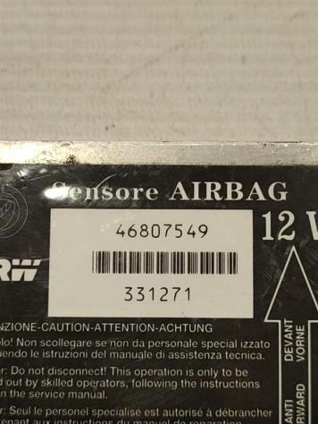 CENTRALINA AIRBAG FIAT Panda 2° Serie 46807549 (0310) - Foto 2
