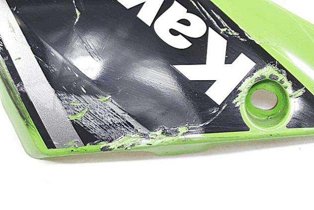 CARENA SOTTOSCOCCA DESTRA KAWASAKI NINJA 650 ABS 2017 - 2019 550280599 RIGHT SIDE LOWER BODY FAIRING CON GRAFFI - Foto 2