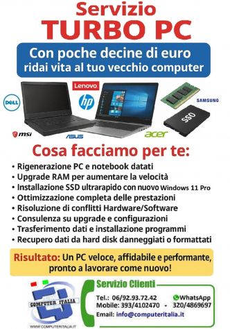 RIPARAZIONE COMPUTER TUSCOLANA ROMA MORENA CIAMPINO TOR VERGATA CAPANNELLE APPIA - Foto 3