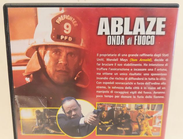 DVD Ablaze.Onda di fuoco Arnold Tom, John Bradley Eagle Pictures, 2001 - Foto 3