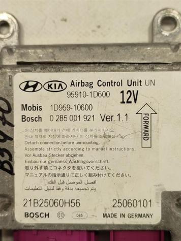 CENTRALINA AIRBAG KIA Carens 2° Serie 1D959-1D600 0285001921 D4EA (06) - Foto 2