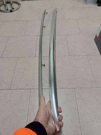 Barre tetto longitudinali cromato Audi A4 B8 (08>15<) - Foto 5