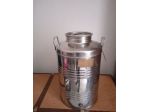 fusto inox per olio da 50 litri