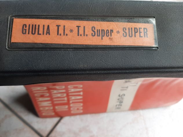 ALFA ROMEO GIULIA TI/TI SUPER / GIULIA SUPER  CATALOGO ORIGINALE - Foto 2