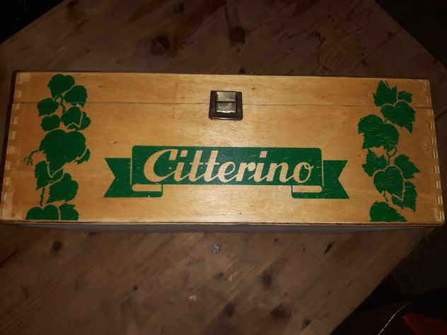 Cassa/cassetta in legno citterino-citterio vintage - Foto 9