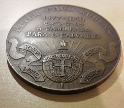 MEDAGLIA IN BRONZO PETER PAUL RUBENS, FSC ARMINDO 1983. - Foto 5