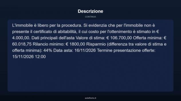 Immobile in asta di 96 m² in vendita a Gubbio - Foto 12