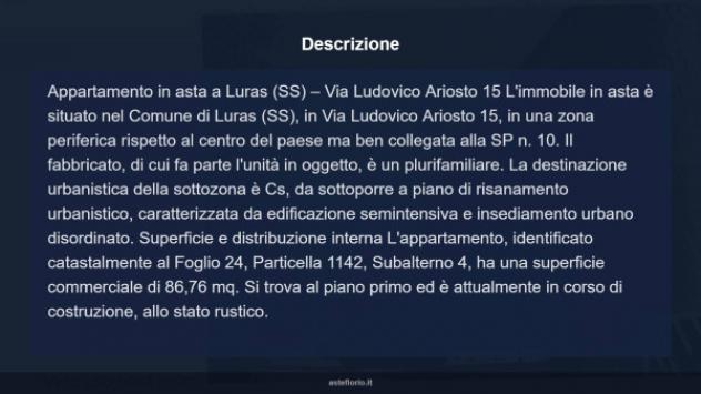 Immobile in asta di 86 m² in vendita a Luras - Foto 11