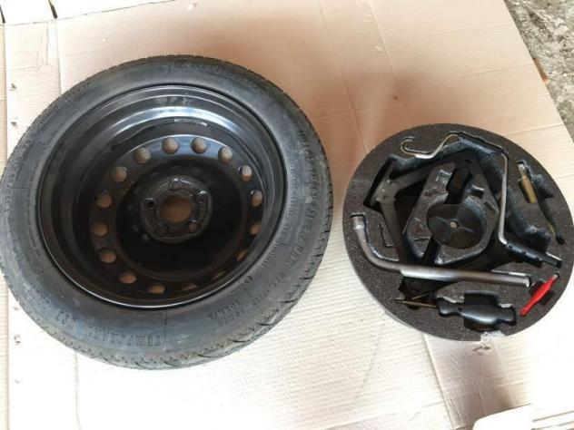 Ruotino Scorta 125/80 R15 e Crik Kit soccorso Alfa Fiat Lancia - Foto 5