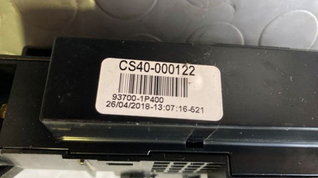 Comando interruttore 4 frecce Kia Venga del 2018 (93700-1P400) - Foto 3
