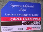 SCHEDA TELEFONICA ITALIA 13U