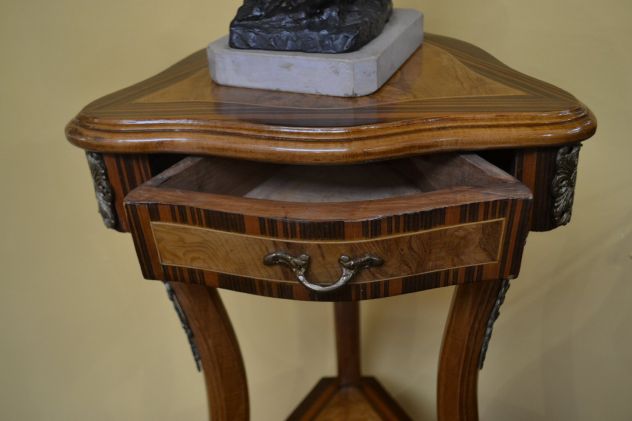 Alzatina-colonna portavaso a tre cassetti - Foto 6